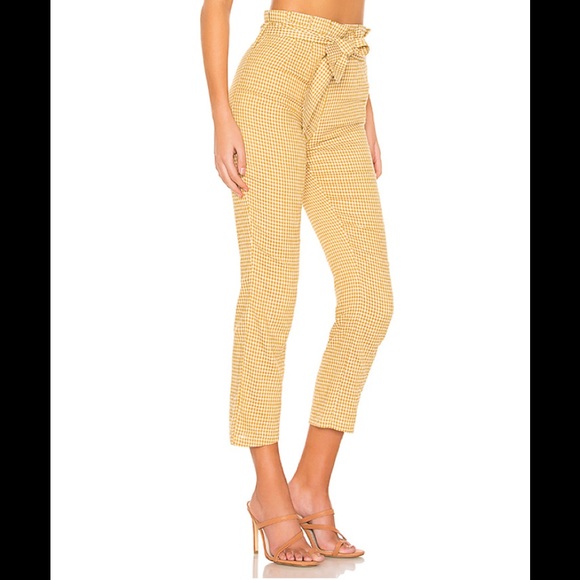 Tularosa Tomasa Pant in marigold - Picture 1 of 5